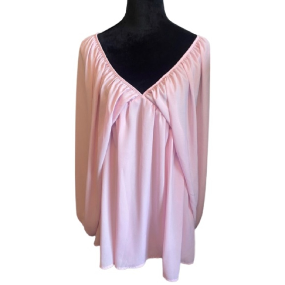 Large pink dress